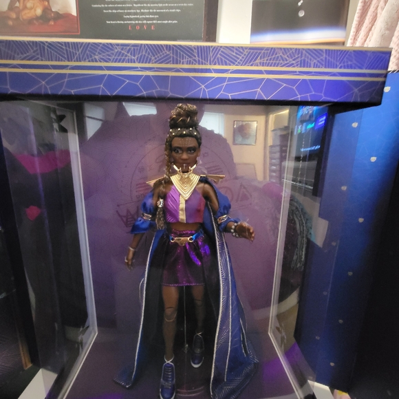 Marvel Purple and Gold Superhero Doll